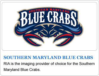 RIA is the imaging provider of choice for the Southern Maryland Blue Crabs